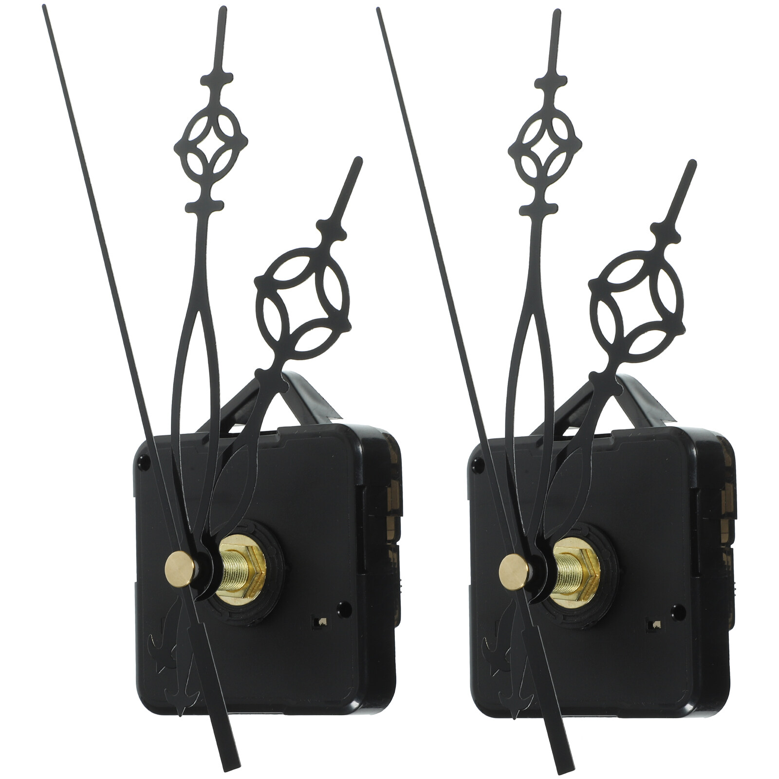 2 Sets of Diy Clock Movements Replacement Clock Mechanisms Repairing Clock Movements