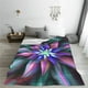 thumbnail image 5 of Balery Colored Abstract Manta de Felpa Suave y Acogedora – Cobija de Franela Aterciopelada para Cama, Lavable y Cálida para Sofá, Mascotas, Transpirable-60"x50", 5 of 7