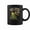 Light Blue, variant on Budgie With Dinosaur Shadow Coffee Mugs