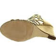thumbnail image 4 of BONNIBEL TRINA-2 Womens Cut Out Back Zip Wedge Sandals, Camel, 7, 4 of 4