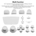 thumbnail image 3 of 16Pcs Replacement Buttons For PS5 Gamepad, Thumbstick,  Buttons, Joysticks For Precise Operation, Quick Installation, Personalized Appearance And Comfortable Grip, 3 of 8