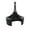 Black, variant on Vaidha Power Adapter for Knitting Machine | Electric Screwdriver Attachment | Quick Knit Crank Handle Adapter | Fits 48/40/22 Gauge Machines | 1/4" Hex Bit