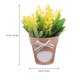 thumbnail image 2 of WEUVEB 1Ud Bonsái Artificial De Albahaca Simulado En Plástico Para Decorar Hogar Y Oficina, 2 of 8