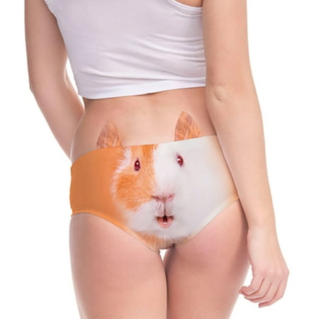 

kpoplk Panties For Women Seamless Underwear For Women Panties Breathable Stretch Bikini Panty(Orange)