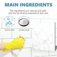 thumbnail image 2 of Kitchen Quartz Stone Countertop Cleaning Powder Strong Decontamination Polishing Agent Removes Stains Without Damaging Surface 200G Tub, 2 of 9