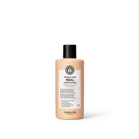 Maria Nila Head & Hair Heal, Conditioner 10.1 Fl Oz, Soothing Aloe Vera for dry & itchy scalps, 100% Vegan & Sulfate/Paraben free
