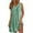Mint Green, variant on Women Casual Nightgowns Sleeveless Casual Lightweight Sleep Dress Summer Pleated V-Neck Night Dresses Solid Color Soft Sleepwear Summer Sale Dark Blue S