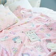 thumbnail image 4 of Manta de felpa de Hello Kitty para niña, funda de almohada de franela de Anime, Kawaii, Sanrio, decoración de habitación, siesta, aire acondicionado, regalo fino, 4 of 4