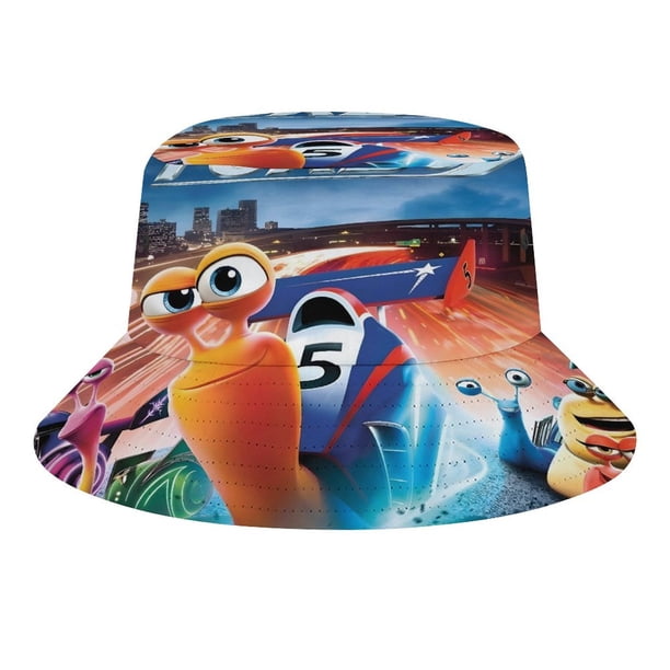 Turbo Sombrero bucket para adultos, gorra de protección solar, sombrero de pescador plegable para viajes al aire libre, pesca y actividades de verano