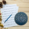 thumbnail image 6 of Steel Tongue Drum 11 Notes C Major, Hand Pan Drum with Carry Bag - Portable Musical Instrument for Relaxation, Meditation and Music Practice, 6in/15.5cm, Blue, 6 of 6