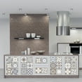 thumbnail image 2 of Walplus  Limestone Spanish Tile Stickers Peel and Stick Wall Sticker Decal 4"x4" 24 pieces, 2 of 12