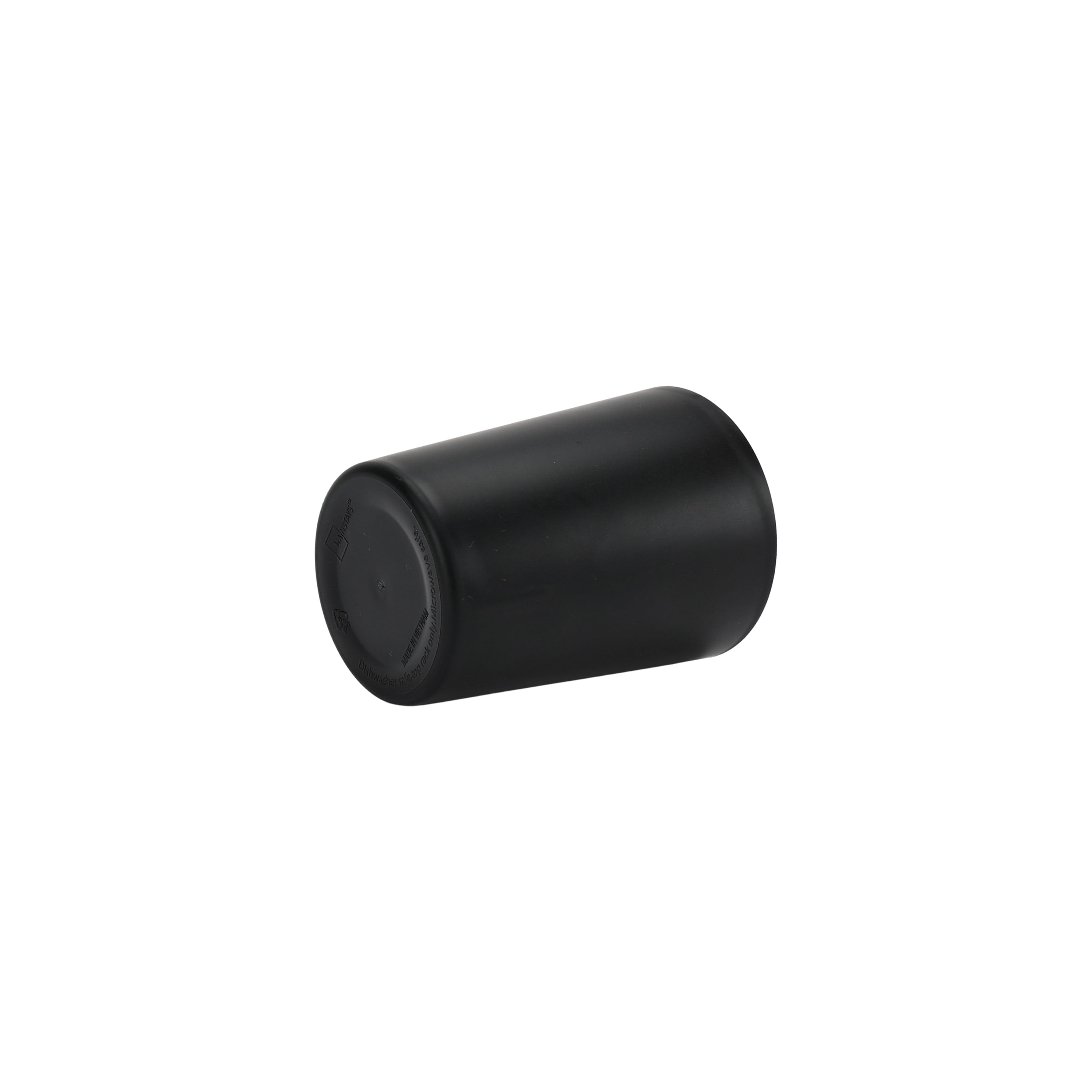 Mainstays - Black Round Plastic Tumbler, 18-Ounce