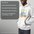 thumbnail image 6 of Men's Pokemon Eeveelutions Pull Over Hoodie White Large, 6 of 9