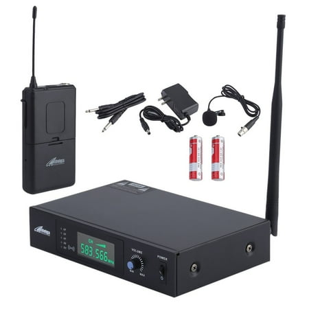 RADIGS RWM60U Professional UHF Headset & Guitar Instrument Wireless Microphone System DJ Karaoke Headset Microphone
