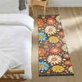 thumbnail image 3 of Yayeee Runner Rug for Bedroom 2'x6' Machine Washable Hallway Non Slip Mat, Blooming Flowers, 3 of 8