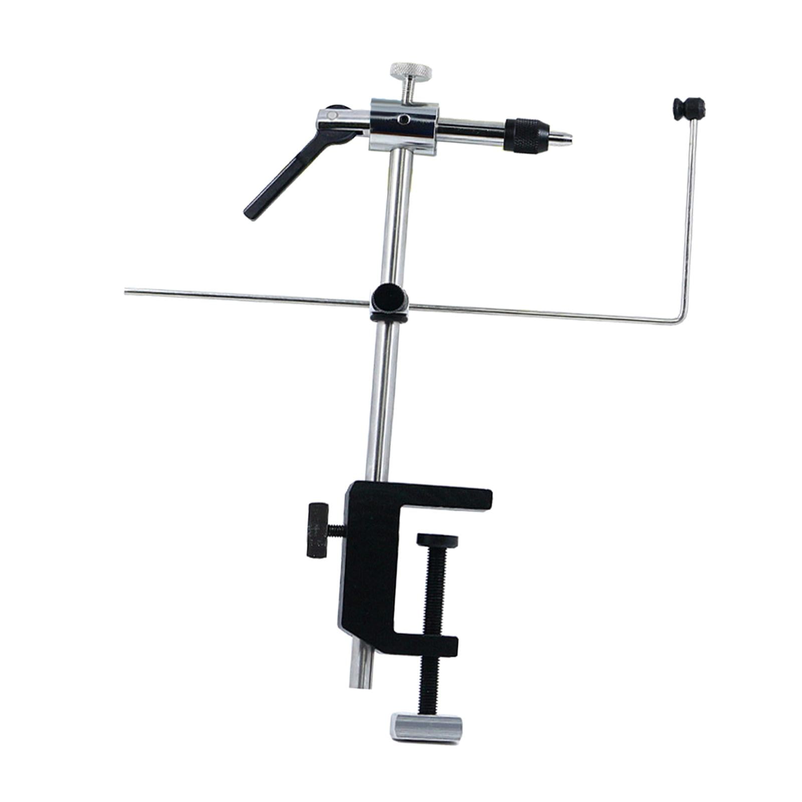 Fly Tying Vise Fly Vise Universal Multiple Adjustments Professional with Long Handle Rotatable for Teasers and Jigs Fly Tying Tools Rotary