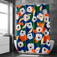 thumbnail image 6 of Shower Curtain Awesome Washable Cute Pattern Shower Liner for Gift to Friens for Indoor Decoration with 12 PCS Hooks ,3 Size, 6 of 9