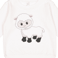 thumbnail image 3 of Inktastic Cute White Lamb Toddler Sweatshirt, 3 of 4