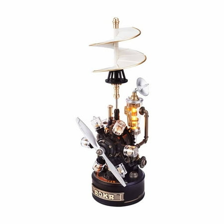 ROKR Leonardo Da Vinci's Helicopter Mechanical 3D Puzzle Building Model Kits for Adult Gift