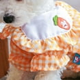 thumbnail image 6 of Cheers.US Polyester Grid Dog Shirts for Dog Clothes Carrot Pattern Design Puppy T-Shirts Cat Tee Breathable Four Legs Dog Clothes, 6 of 7