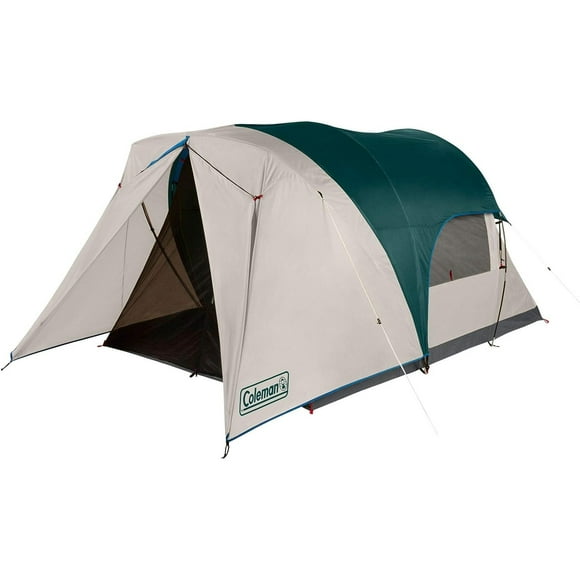 Coleman - Evergreen 4 Person Weatherproof Tent with Enclosed Porch