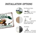 thumbnail image 3 of Garden Tin Sign To Plant a Garden Is To Believe In Tomorrow Metal Sign Gardener Vintage Home Wall Decor For Outdoor Yard Garden 8x12 Inch, 3 of 13