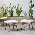 thumbnail image 6 of Iron Frame - Versatile Ottoman - Outdoor Party Space / Comfortable Seating / Harmonize with Decor Scheme, 6 of 7