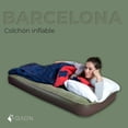 thumbnail image 4 of Colchón inflable individual Gaon con almohada y bomba Electrica para camping, 4 of 10