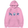 thumbnail image 4 of Sweat à Capuche Imprimé pour Enfants Manches Longues Automne Hiver Taille Filles 5-6 Ans, 4 of 4