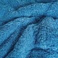 thumbnail image 6 of NC 3 Piece Sherpa Blanket,Winter Warm 3 Ply Borrego Fleece Blanket,King 79"x 91",Blue, 6 of 6