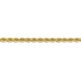 thumbnail image 4 of Auriga Fine Jewelry 14K Yellow Gold 5mm Regular Rope Chain Bracelet 9 inch for Women, 4 of 6