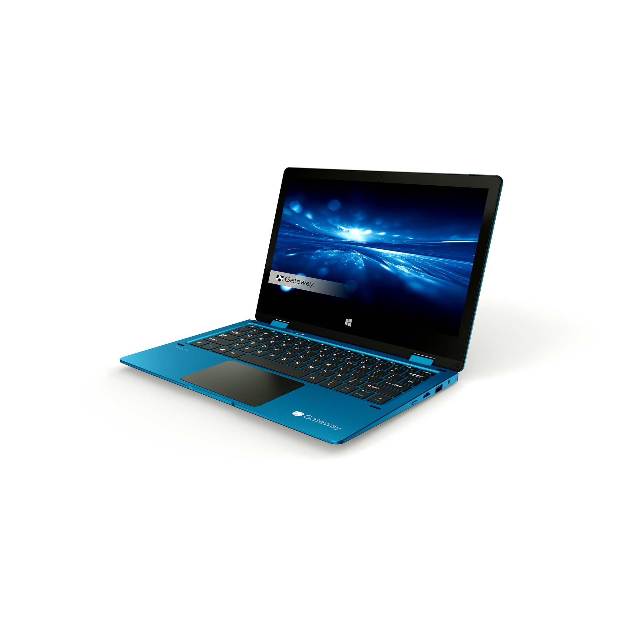 Gateway Notebook 11.6" Touchscreen 2-in-1s Laptop, Intel Celeron N4020, 4GB RAM, 64GB HD, Windows 10 Home, Blue, GWTC116-2BL - image 7 of 8