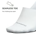 thumbnail image 4 of Feetures Elite Ultra Light Invisible Socks - Anti-Slip Sport Sock Liner with Targeted Compression - White, M (1 Pair), 4 of 8