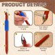 thumbnail image 3 of Juego de Herramientas para Tallar Cerámica con 5 Hojas de Acero Inoxidable y de Madera de Peral, Raspador para Esculturas, Herramientas de Modelado Artesanal para Arcilla. A, 3 of 5