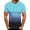 Blue, variant on Pxiakgy t shirts for men Mens Summer Leisure Sports T Shirt Fashion Lapel 3D Gradient Short Sleeved Round Neck T Shirt Men mens t shirts mens tops Army Green   L