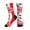 2 Black-2, variant on Men's America-Mexican Flag Novelty Athletic Socks Women's Digital Printing Funky Patterned Crew Socks