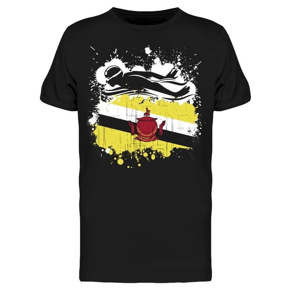 Swimming Team Brunei Darussalam Tee Men's -Image by Shutterstock Men's T-shirt
