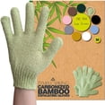thumbnail image 1 of Guante Exfoliante Temple Spring de Rayón Bambú en Verde Salvia, 1 of 6