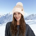 thumbnail image 2 of OJSFQUFP Christmas Fall and Winter Thickened Warm Ear Protective Wool Cap, 2 of 4