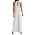 thumbnail image 2 of Michellecmm  Women's One-Piece Suit, Sleeveless Bandage Pleated Wide-Leg Jumpsuit, 2 of 6