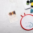 thumbnail image 4 of Portable Sewing Kits DIY Supplies Suite Manual Travel Plastic Wire White 2 Sets, 4 of 5