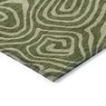 thumbnail image 4 of Addison Rugs Chantille Indoor/Outdoor Transitional Swirls Olive Washable Rectangle Rug, 3' x 5', 4 of 6