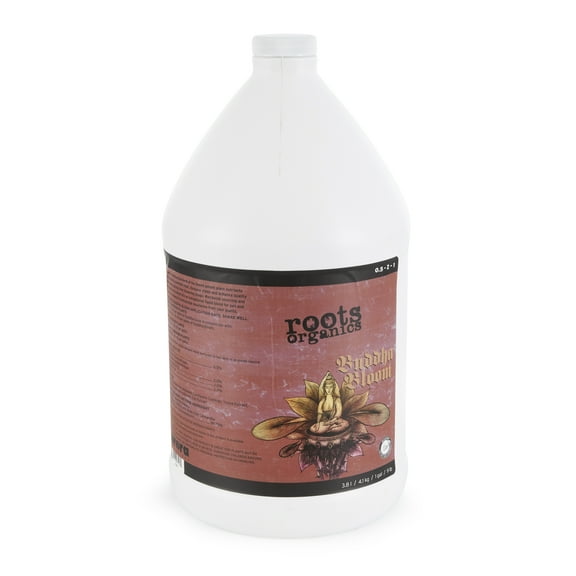 Roots Organics ROBBG Natural Organic Buddha Bloom Plant Fertilizer, 1 Gallon