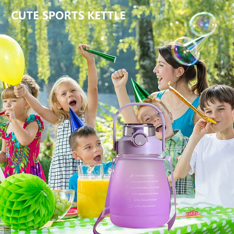 1300ml Plastic Leak-Proof Portable Sport Cup Travel Outdoor Kids