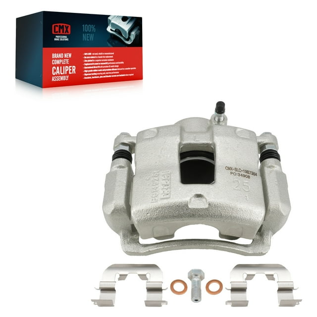 CMX Front Left (Driver Side) Disc Brake Caliper SLC-19B7354 for Car Hyundai Elantra