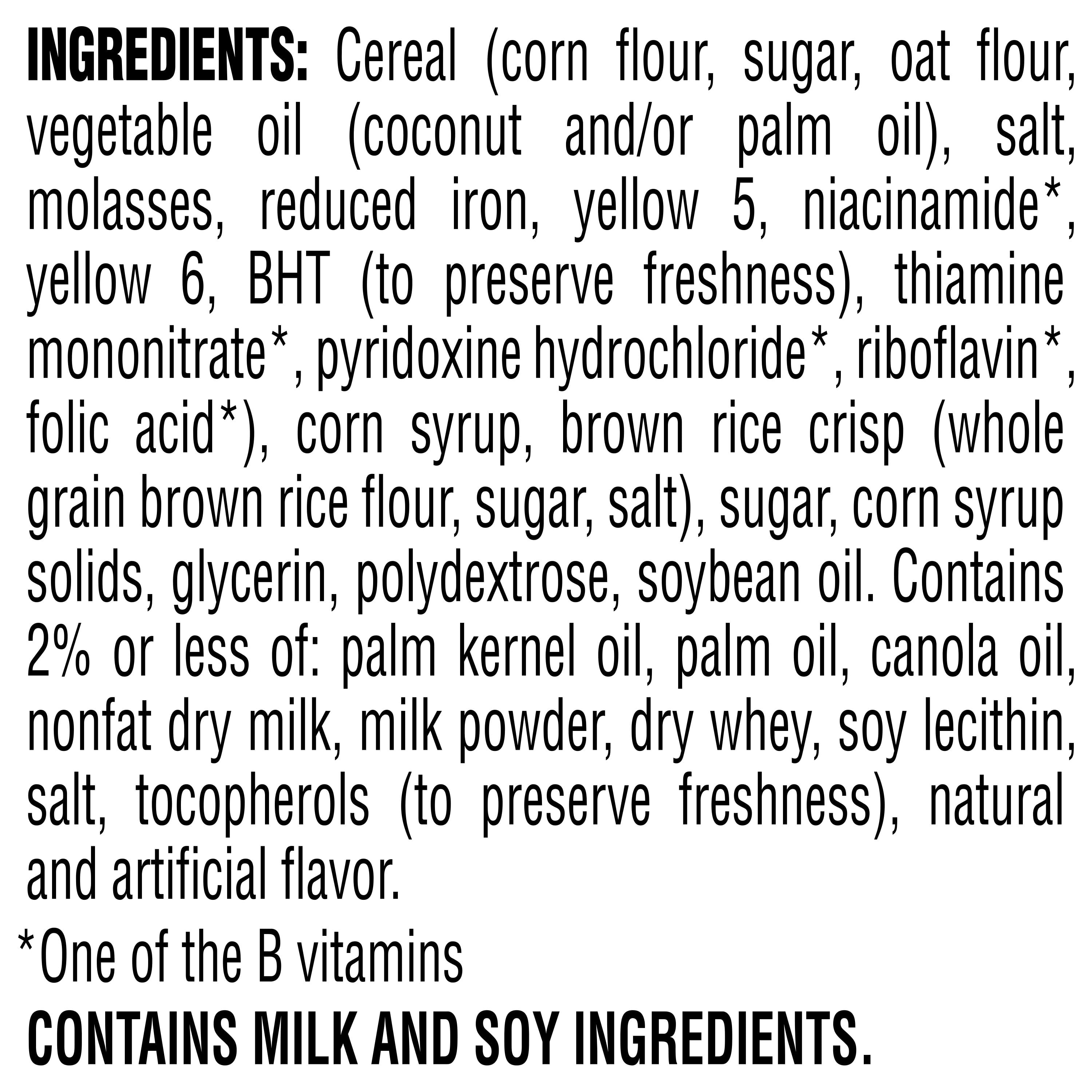 Cap’n Crunch Treats with Rice Crisps Cereal Bars, Original Crunch, 0.84 oz, 16 Count Box