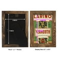 thumbnail image 4 of Larino Vermouth -Framed Print w/glass-Walnut, 4 of 8