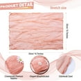thumbnail image 2 of 10 Pieces  Gauze Cheesecloth Napkins 20×20 Inches Wrinkled Gauze Table Napkins Cheese Cloth Napkins for Wedding Baby Shower Birthday Party Easter Decor (Pink), 2 of 14