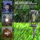 thumbnail image 2 of Xihbxyly Luz Solar para Jardín, Lámpara Exterior Superbrillante, Diseño de Acero Inoxidable Resistente Al Agua, Efecto de Sombras Único, Ideal para Caminos de Jardín, Fácil Instalación, Dura Más de 1, 2 of 7