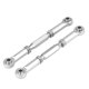 thumbnail image 1 of Varilla De Suspensión Superior Trasera Varilla De Brazo De Suspensión Superior Trasera Varillas De Enlace De Brazo De Suspensión De Aleación De Aluminio Para HIMOTO E10MTL OTVIAP Rear Upper Steering Linkage, 1 of 8